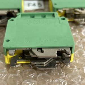 (7) PHOENIX CONTACT USLKG 35 GROUND MODULAR TERMINAL BLOCK / GREEN YELLOW - Image 3