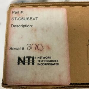 New NTI ST-C5USBVT Transparent VGA USB Extender (Tx/Rx) via CATx to 300 feet - Image 5
