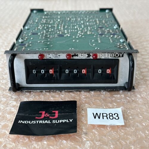PARTS- Boy Machine INC 96340M-Z / 9634058 Triple Counter Module || FAST SHIP! Main Image
