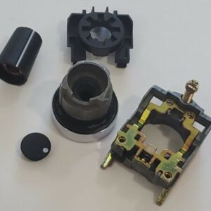 *NEW* LOT OF 2 Telemecanique ZB4 BD912 Potentiometer Operator Knobs + Warranty! - Image 4