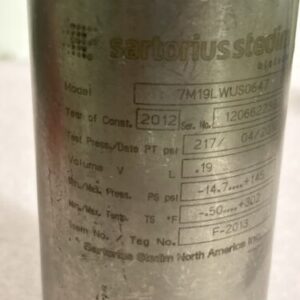 SARTORIUS STEDIM STAINLESS STEEL FILTER HOUSING 7M19LWUSC06-47 FAST SHIPPING! - Image 3