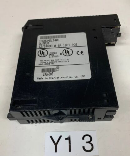 GE FANUC IC693MDL740E Output Module 12/24Vdc .5A 16-Pt Pos Warranty Fast Ship! Main Image