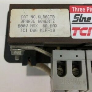 TCI Sine Guard 3 Phase Line Reactor KLR8CTB *Fast Shipping* Warranty! - Image 8