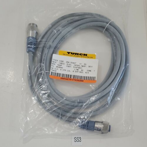 *NEW FACTORY SEALED BAG* Turck U9700-0050 Interlink RSV RKV 5723-5M + Warranty! Main Image