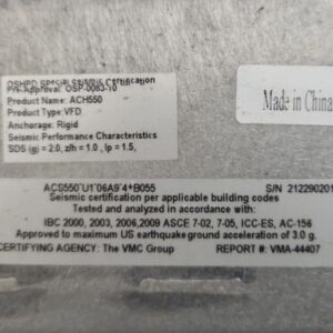 ABB ACS550-U1-0649-4 Standard AC Drive ⚡️🇺🇸 SHIP+WARRANTY - Image 6