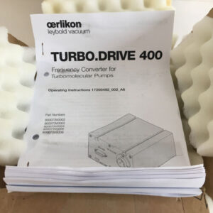 AERLIKON 800072V0001 Leybold Vacuum 0-24V 160W 0-1500Hz + *Warranty* - Image 4