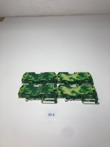 Wago 283 DIN Terminal Block Rail Mount (Lot Of 4) Fast Shipping Main Image