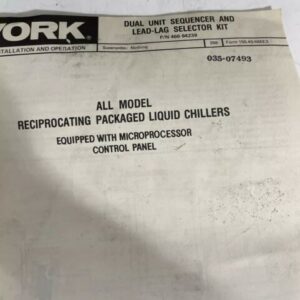 YORK Control Assembly Part No. 366-94238D 115V 60HZ For Indoor Use - Image 9