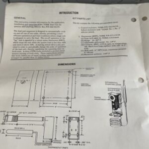 YORK Control Assembly Part No. 366-94238D 115V 60HZ For Indoor Use - Image 11