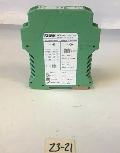 Phoenix Contact MCR-VAC-UI-O-DC *Fast Shipping* Warranty! Main Image
