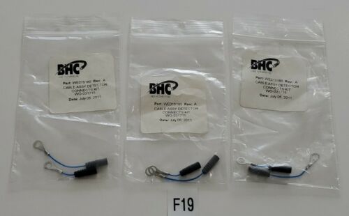 *NEW* LOT OF 3 Perkin Elmer WE015185 Rev A Cable Assy Detector Connects Kit BHC Main Image