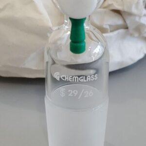 *NEW* Chemglass CG-1030-29 Flow Control Adapter 90° 29/26 Inner JT + Warranty! - Image 3