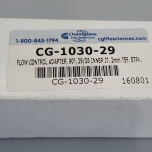 *NEW* Chemglass CG-1030-29 Flow Control Adapter 90° 29/26 Inner JT + Warranty! - Image 7