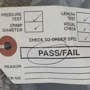 *NEW* Aflex Hose USA 16643:2016 DN50/2" BFXU GP AS SS M/ 48" 500°F Lab Grade - Image 11