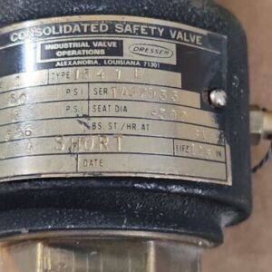 *REPAIRED* Dresser 1541E Consolidated Relief Valve 1" Set @ 50Psi + Warranty! - Image 5