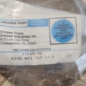 *BRAND NEW* Dresser Pump 52645-30 Brass Ring WRG Sub Assy & Set Screws +Warranty - Image 2