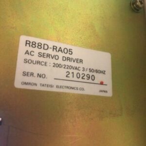 Omron R88D-RA05 AC Servo Drive R88DRA05 R88D-RAO5 R88DRAO5 Driver Control - Image 5