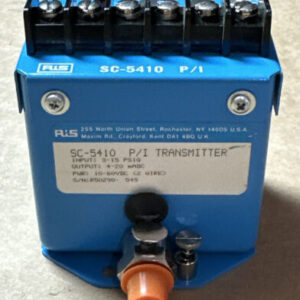 NEW SURPLUS- RiS Rochester SC-5410 P/I Transmitter 3-15PSIG 4-20mADC 10-60VDC - Image 2