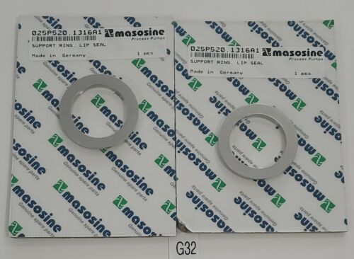 *NEW SEALED* LOT OF 2 Masosine 025P520.1316A1 Support Ring Lip Seal + Warranty! Main Image