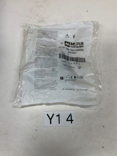 1pc NEW IN SEALED BAG MURR round connector 7000-14021-0000000 Main Image