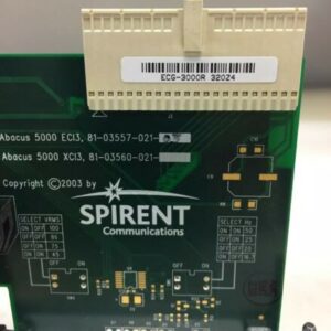 Spirent Abacus 5000 ECG-3000R Analog Module *Warranty* Fast Shipping! - Image 2