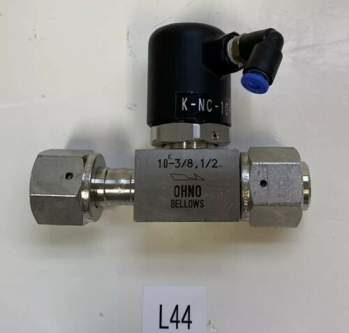 Ohno ½" Bellows Valve Model: SUS316, With K-NC-10-17 Warranty Fast Shipping Main Image