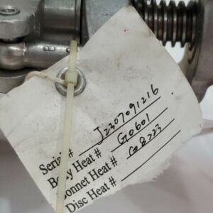 *NEW* Aloyco 2" 150# CF3M Gate Globe Valve 2-150 275Psi + Warranty! - Image 6