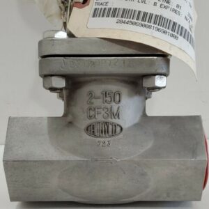 *NEW* Aloyco 2" 150# CF3M Gate Globe Valve 2-150 275Psi + Warranty! - Image 8