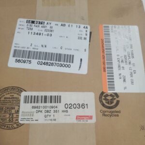 *NEW* Rexnord Thomas DPK DBZ 351 HHS Stainless Steel 020361 + Warranty! - Image 6