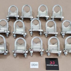 *NEW OLD STOCK* LOT OF 14 Steel City 1" Heavy Duty Saddle Clamps + Warranty! - Image 1