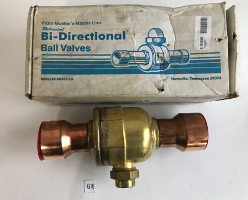 *NEW OPEN BOX* A-17629 MUELLER REFRIGERATION BI-DIRECTIONAL BALL VALVE Main Image