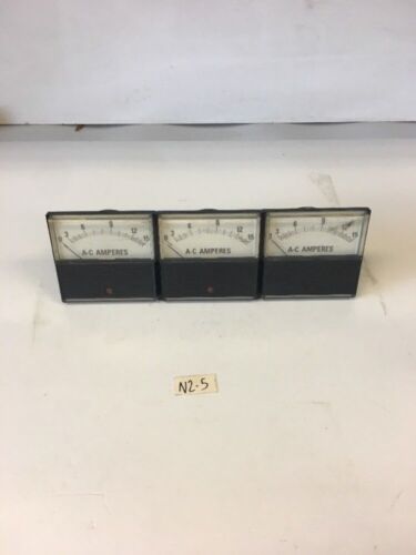 MODUTEC A-C Amperes Gauge CLE8-B3A15 Qty 3 *Fast Shipping* Warranty! Main Image