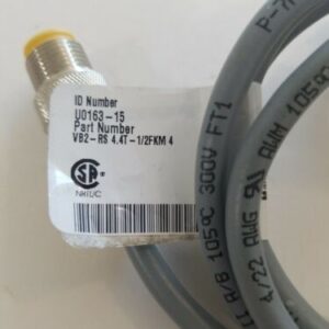 *NEW* TURCK VB2-RS 4.4T-1/2FKM4 2-BRANCH JUNCTION U0163-15 + WARRANTY! - Image 3