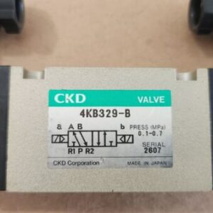 *NEW SURPLUS* CKD 4KB329-B Solenoid Valve 24Vdc 0.1-0.7 MPa + Warranty! - Image 3