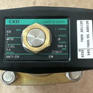 NEW NO BOX- CKD ADK11-25A 03M Solenoid Valve Air/Water/Oil 100/110VAC 50/60Hz - Image 2