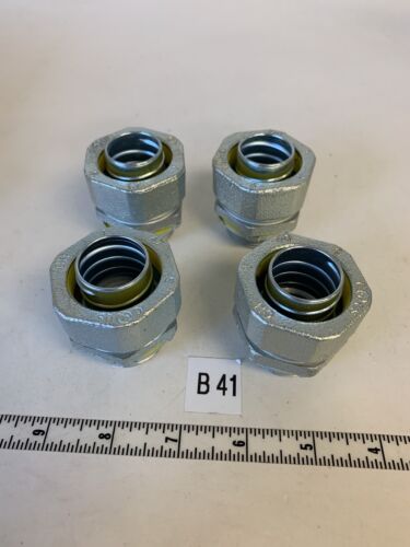 Lot of 4 CH 1" Straight Male Connectors Fast Shipping!~Warranty~ Main Image