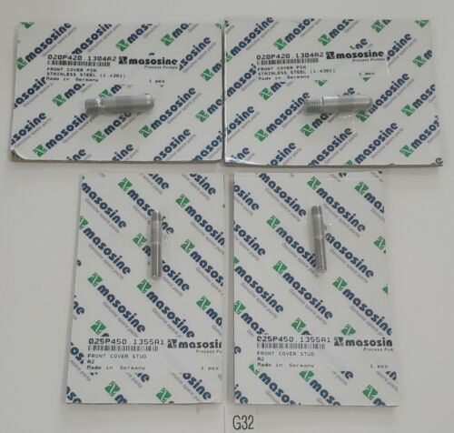 *NEW* Masosine (2) 020P420.1304A2 Front Cover Pin SS & (2) 025P450.1355A1 Studs Main Image