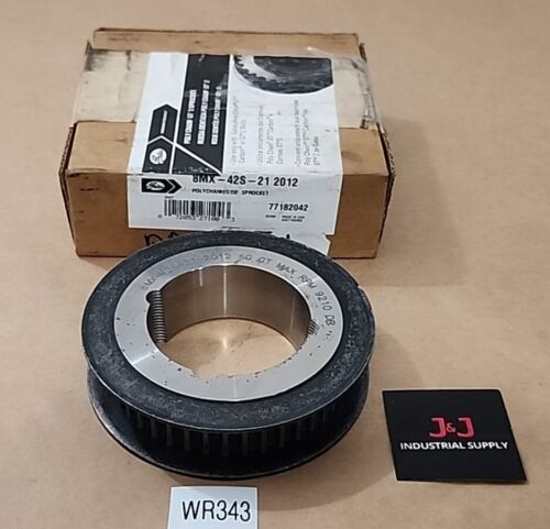 *NEW* Gates 8MX-42S-21 2012 Poly Chain GT 2 Timing Pulley Sprocket + Warranty! Main Image