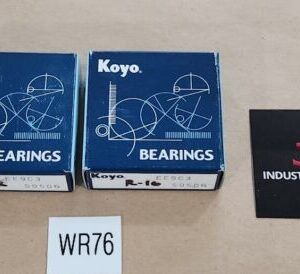 *BRAND NEW* LOT OF 2 Koyo EE9C3 S0506 Single Row Ball Bearings + Warranty! - Image 1
