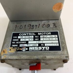 Nissyo CM-101TPH/L Control Motor 120V 1.25 Torque *Warranty~Fast Shipping* - Image 6
