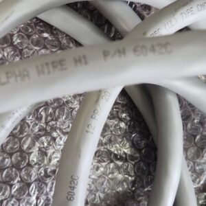 🆕️ Alpha Wire H1 6042C 12/PR 20 AWG 75C Shielded Pump Interface Cable 20 ft - Image 4