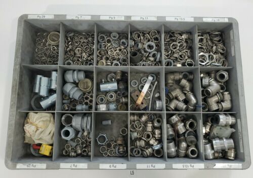 *LARGE MIXED LOT* Lapp Kabel PG7 PG9, 11, 13.5, 16 Metal Skintop Accessories Main Image
