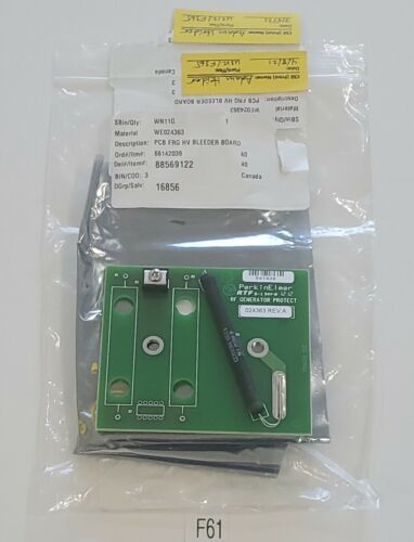 *PREOWNED* Perkin Elmer WE024363 PCB FRG HV Bleeder Board 024363 Rev A +Warranty Main Image