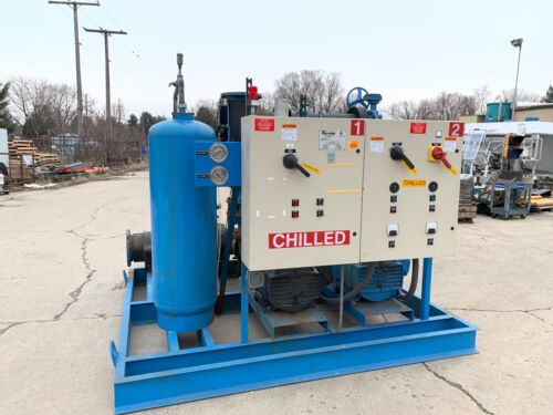 Flo-Pak Chilling System Dual Pentair Aurora Centrifugal Pumps 4x5x9A 75hp Main Image