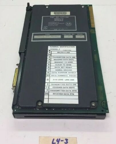Allen Bradley 1771-DA ASCII I/O Module *Fast Shipping* Warranty! Main Image