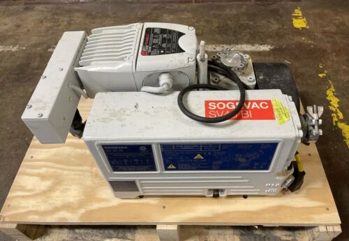 Oerlikon Leybold SOGEVAC SV40 BI Oil Sealed Rotary Vane Vacuum Pump 200-240V Main Image