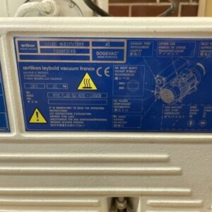 Oerlikon Leybold SOGEVAC SV40 BI Oil Sealed Rotary Vane Vacuum Pump 200-240V - Image 8