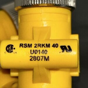 (2) Turck RSM-2-RKM 40 Molded Tee Cable Connector NNB Fast Shipping+Warranty - Image 3