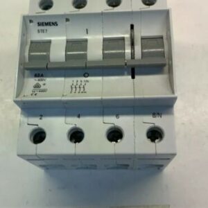 SIEMENS 5TE7 63 AMP CIRCUIT BREAKER 400 VOLTS + WARRANTY & FAST SHIPPING! - Image 1