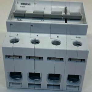 SIEMENS 5TE7 63 AMP CIRCUIT BREAKER 400 VOLTS + WARRANTY & FAST SHIPPING! - Image 3